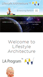 Mobile Screenshot of lifestylearchitecture.com