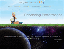 Tablet Screenshot of lifestylearchitecture.com